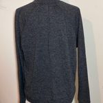 Anthropologie JUST female Nadine Knit mock turtleneck long sleeve shirt top Medium black gray Photo 1