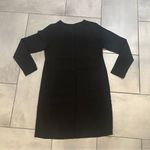 Eileen Fisher  Black Long Sleeve Dress Photo 3