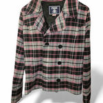 PINK - Victoria's Secret VS PINK Y2K Style Winter ‘09 Plaid Peacoat Size Medium Photo 0