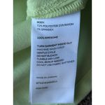 FIGS Technical Collection Catarina One-Pocket Scrub Top Size Small Yellow Green Photo 3