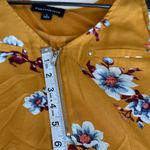 Fortune + Ivy Mustard Floral Sleeveless Tank Top Size Small Photo 10