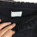 Capulet NWT  Clara black smocked poplin mini dress Photo 3