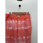Gemma + Jane Jeans Size 14 Pink Tie Dye Flare Leg High Rise Boho Festival Lace Photo 3