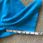 Athleta Ultra High Rise Elation 7” Short Size Small Blue Biker Fitted VEUC Photo 4
