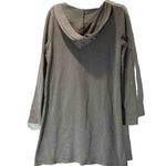 Gray Hooded Sweater Dress Women’s Small Photo 3