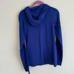 Mountain Hardwear Hooded Lightweight Long Sleeve Indigo Blue Top Size Small Photo 7