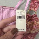 Aerie Seamless Ring Longline Bralette Pink Multicolor Size L New Photo 8