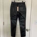 BCBGeneration NWT |  women’s black faux leather pants‎ — size 27 Photo 5
