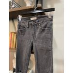 Madewell  9" Mid-Rise Skinny Jeans Black Grey Sea Womens 25 Photo 4
