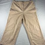 Bagatelle  Beige Vegan Leather Pants Photo 0