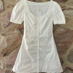 Commence Commense Puff Sleeve Short Shirt Dress size s Photo 2