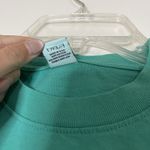 Sporty & Rich oversized crew neck vintage retro green tshirt size small Photo 3
