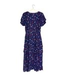 La Maison Talulah The Yearning Ruffle Midi Dress Purple Floral Romantic Boho S Photo 5