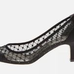 Adrianna Papell Juliette Black Aria Mesh Peeptoe Dress Pump New in Box MSRP $128 Photo 1