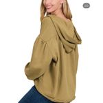 Zenana Women's Hoodie Pullover Soft Knit Casual Sweatshirt Relaxed Size XL Photo 7