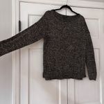 Ralph Lauren Vintage Lauren Jeans Co  Marled Bateau Black Tan Sweater Size Medium Photo 5