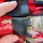 Early 2000's Romantic Goth Black Red Rose Drop Waist Retro Midi Dress Size M Size M Photo 7