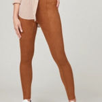 Spanx  Faux Suede Pull On Women's Pants in Rich Caramel Size: M Photo 0