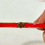 Kate Spade  New York Spade Bangles Thin Enamel Hinge Bangle Bracelet Bright Rose Photo 3