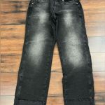 Pilcro and the Letterpress Anthro Pilcro Black Buckled Boyfriend Jeans HighRise Cinch Waist -Size 27 Photo 6