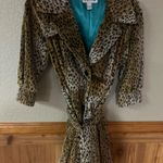 Joseph Ribkoff Cheetah print trench coat Photo 1