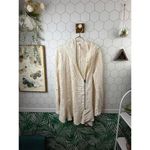 Free People  Women's Oversized Ivory Doily Cardigan Jacket  - Size - Small Photo 1