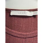 Lush Clothing Lush Womens Dress Tie Waist Ribbed Sleeveless Burgundy Knit‎ Bodycon Small Photo 5