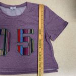 Tobi Women’s Medium # 05 Purple Crop Top Crewneck Short Sleeve Tee Photo 9