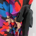 Liz Lange Maternity colorful abstract print stretch dress size small Photo 4