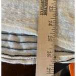 Style Co Womens Large Sheer Embellished Stripe Top Blouse Artsy Going Out Goth Photo 4