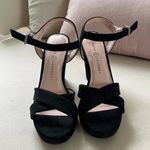 Chinese Laundry NWOT black suede chunky heels Photo 3
