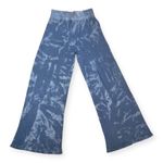 FP Movement Womens Blue Tie Dye Wide Leg Pants Size L Photo 1