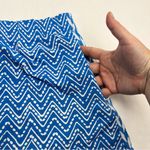 J. McLaughlin Active Golf Skort XS Blue White Catalina Cloth Pull-On *FLAWED Photo 10