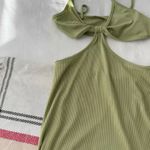 Green Cut out dress Photo 0