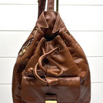 Morgan Taylor NWT  Chestnut Leather Backpack Photo 0