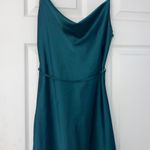 SheIn Green Slip Dress Size Small From Photo 0