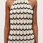 ZARA  Striped Dress Mini Photo 0