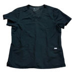 FIGS Women  Casma Three Pocket Scrub Top Black Medical Healthcare‎ Hospital Large Photo 0