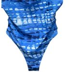 AERIE Tie Dye prints One Piece Swimsuit Blue Size M Photo 4