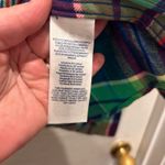 CHAPS DENIM Womens Plaid Flannel Zipper Shirt Jacket Red Green Blue 2X Shacket Photo 7