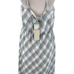 Joie NWT  Abiah silk Dress porcelain plaid dress sz XL Photo 9