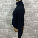 Lulus  Black Turtleneck Ribbed Sweater Photo 2