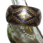 Brass Black Bangle Bracelet Photo 3