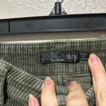 prAna Traps Corduroy Pants Forest Green Size 10 Organic Cotton Bootcut Photo 6