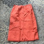 Vintage Town Squires Two Piece Skirt Set Orange 16 Photo 8