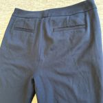 CAbi ‎ Keen Kick Flare Crop Pants 12 Classic Navy Ponte Stretch Ankle Button Photo 10