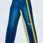 Cello Distressed denim blue jean HIGH RISE ANKLE SKINNY size 7 Stretch Photo 6