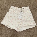 ZARA Printed Mom Fit Roller Shorts NWT Photo 8