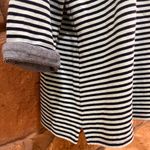 Coldwater Creek Striped Fleece Blouse Women’s 1X 18 XL Pullover Blue Shades Photo 3