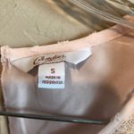 Candie's  Blush Pink Lace Heart Sleeveless‎ Blouse Photo 2